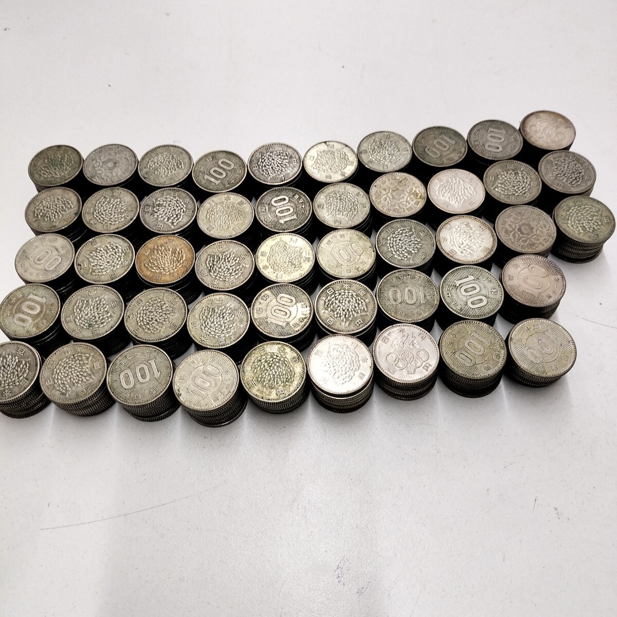 昭和100円銀貨セットプルーフ古銭A 昭和100円銀貨セットプルーフ古銭A Yahoo!オークション -「100円