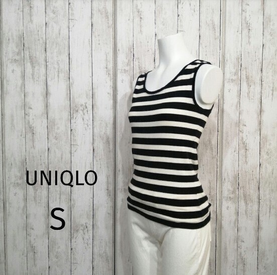 UNIQLO ユニクロ レディース ノースリーブTシャツ タンクトップ S 33