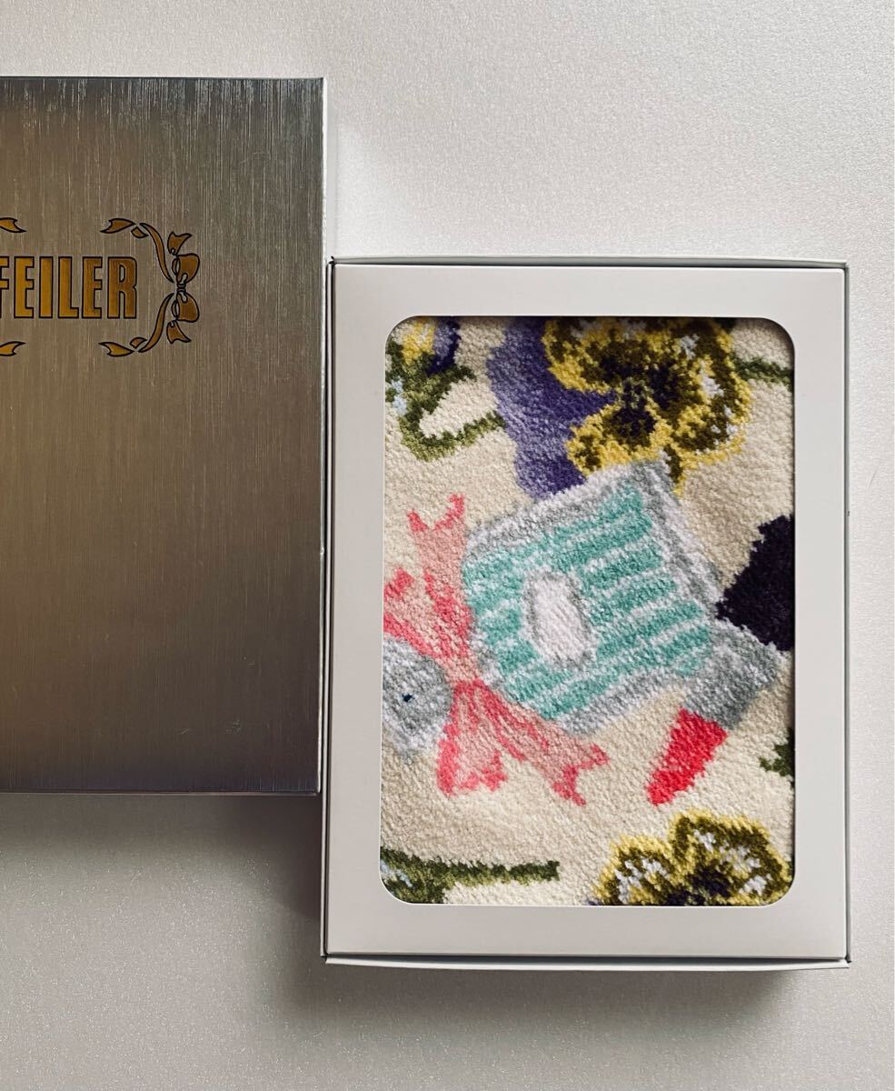 【フォロワー様限定】新品＊未使用 フェイラー ハンカチ F×C MFC Mofudog!🐶備忘録 ハンカチ2種類をお迎えして ポーチ類は、我慢