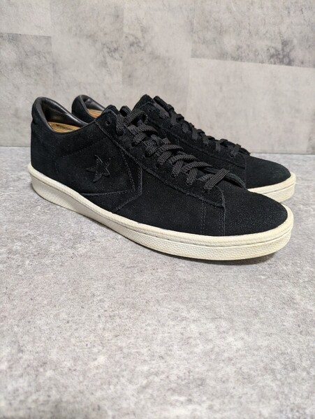 コンバース CONVERSE プロレザー スエード ブラック 25.5cm 黒 1609 OSAGARI