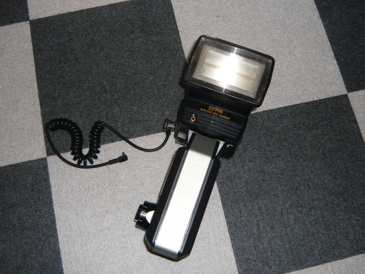 外部ストロボ　２台セット　サンパック　622スーパー　鞄付き Yahoo!オークション -「sunpak 622」の落札相場・落札価格