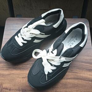 新品 24cm レディース スニーカー ブラック 厚底 シューズ【2000-388-S】
