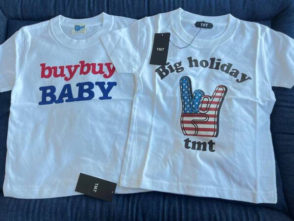 ★送料込み!!!★新品 定価9130円 TMTキッズTシャツ 2枚セット SIZE M (110)