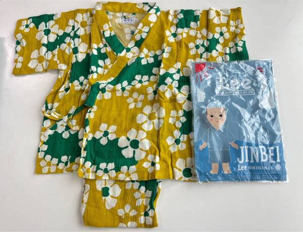 ★送料込み!!!★新品 定価9350円 リー LEE 甚平 SIZE 110 その他カラーもだしております。