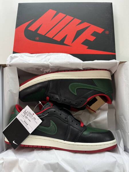 ★送料込み!!!★新品 W NIKE AIR JORDAN1 LOW GUCCIカラー ナイキ ジョーダン1 グッチカラー SIZE 28cm