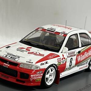 Spark 1/43 三菱 ランサー エボリューション Ⅲ 1996 サンレモ・ラリー ディディエ・オリオール