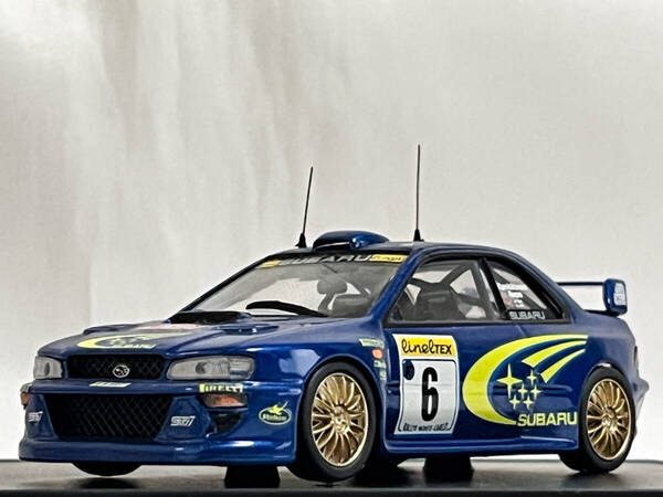 Trofeu 1/43 スバル インプレッサ WRC '99 ラリー・モンテカルロ 1999 #6 ユハ・カンクネン
