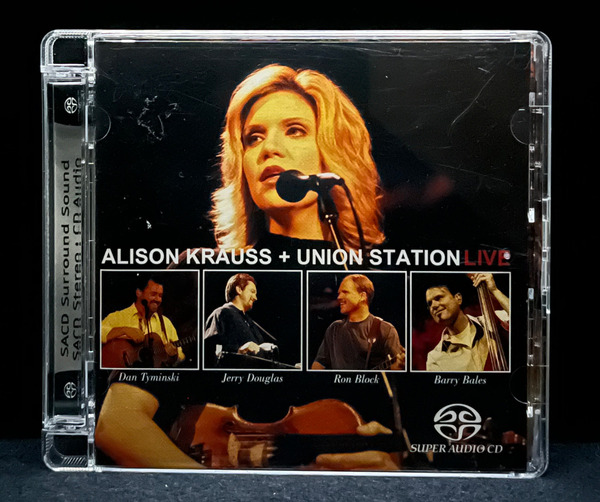 SACD (ハイブリッド盤)Alison Krauss + Union Station 『Live』アリソン・クラウス +ユニオン・ステーション ライヴ ROUNDER SACD 2枚組
