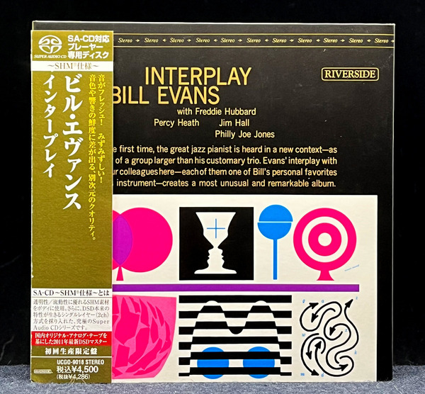 SACD (SACDプレイヤー専用) BILL EVANS ビル・エヴァンス INTERPLAYインタープレイ 初回生産限定盤 帯付き