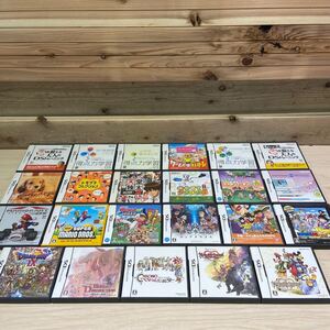 20 任天堂 DS ゲームソフト 20点以上まとめ マリオ ドラクエ 脳トレ どうぶつの森 ドラゴンボール動作未確認
