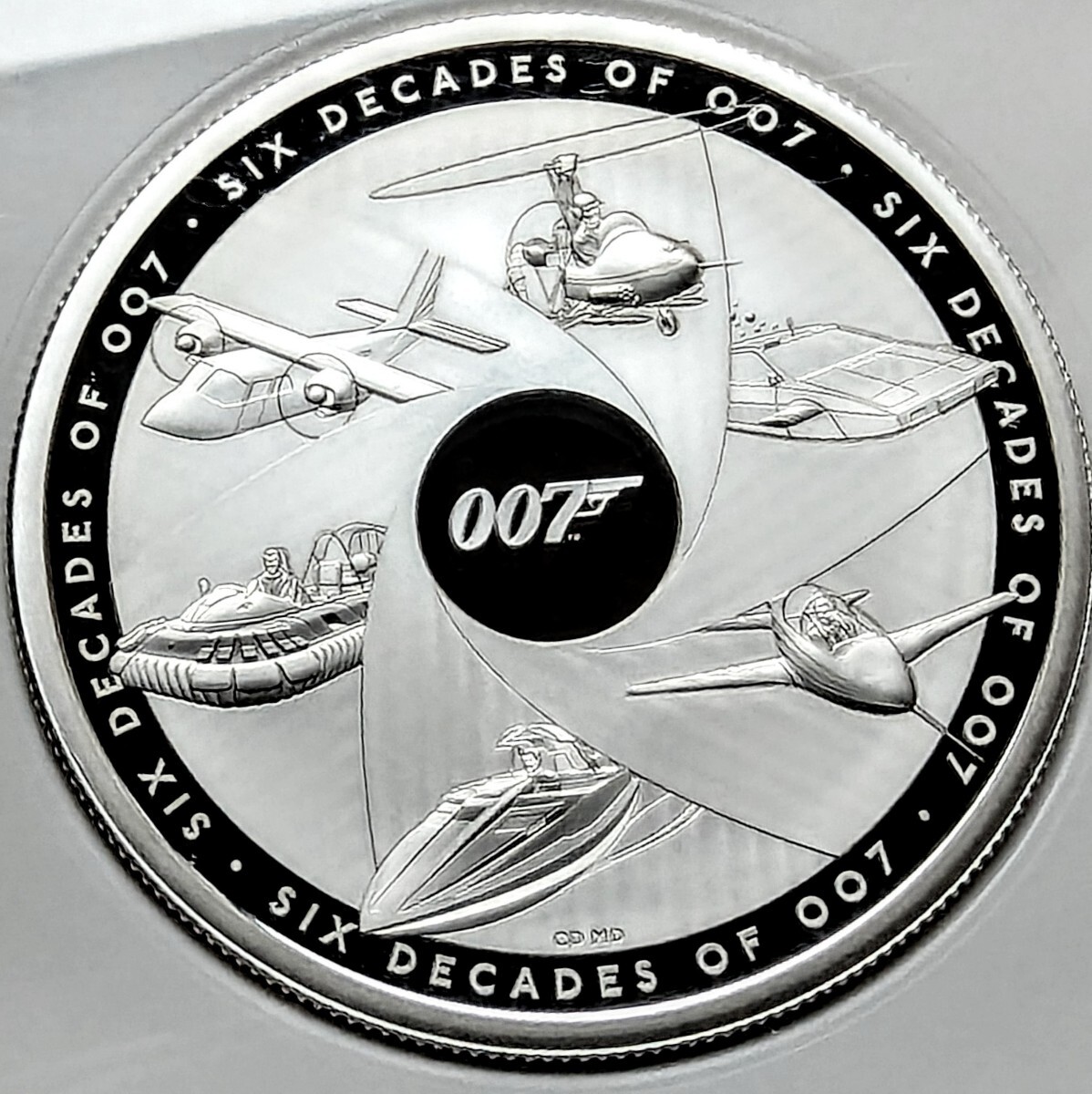 1998年 イギリス 英国 2ポンド銀貨 ホログラム ロイヤルミント