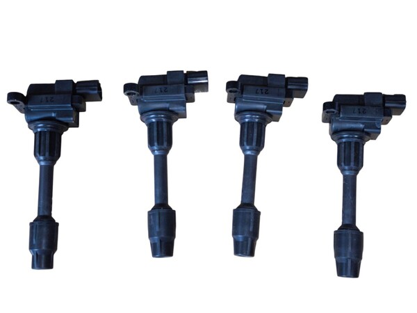 【美品】S15 シルビア 日産純正イグニッションコイル SR20DET スペックR spec-R ターボ車 4本セット NISSAN
