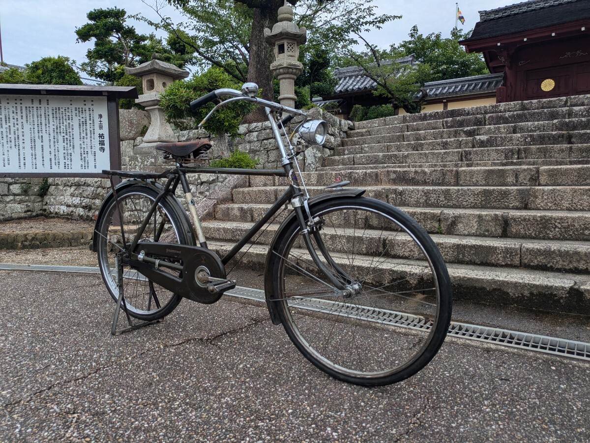 質実剛健☆昭和レトロ☆ 郵政自転車 ロッド式ブレーキ【26インチ】