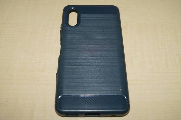 Sony Xperia Ace II SO-41B docomo カバー TPU 耐衝撃耐傷カバー ネイビー 耐衝撃耐傷ケース 衝撃吸収