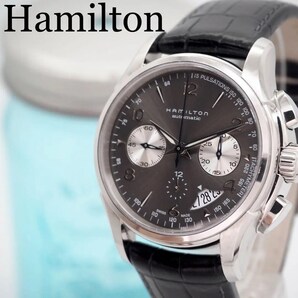 339 ハミルトン 時計 メンズ ジャズマスター クロノグラフ 自動巻き 箱付き