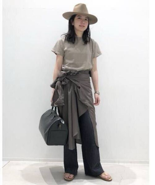 美品 着用僅か○ロサンゼルスアパレル アパルトモン○半袖 プルオーバー カットソー Tシャツ トップス レディース AP STUDIO
