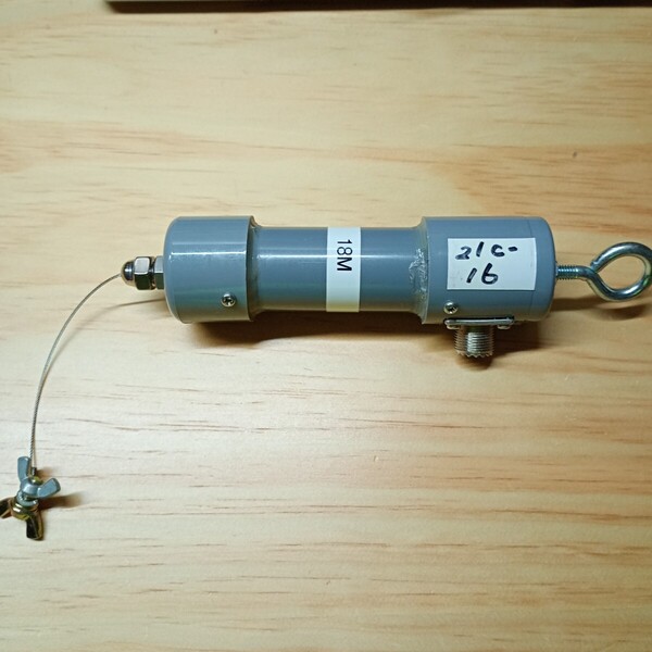 18MHzツェップライク・端部給電アンテナ