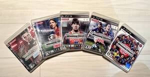 【動作確認済み】PS3 ウイニングイレブンシリーズ 5タイトル ウイイレ2008、2009、2011、2012、2014 PlayStation3 ソフト
