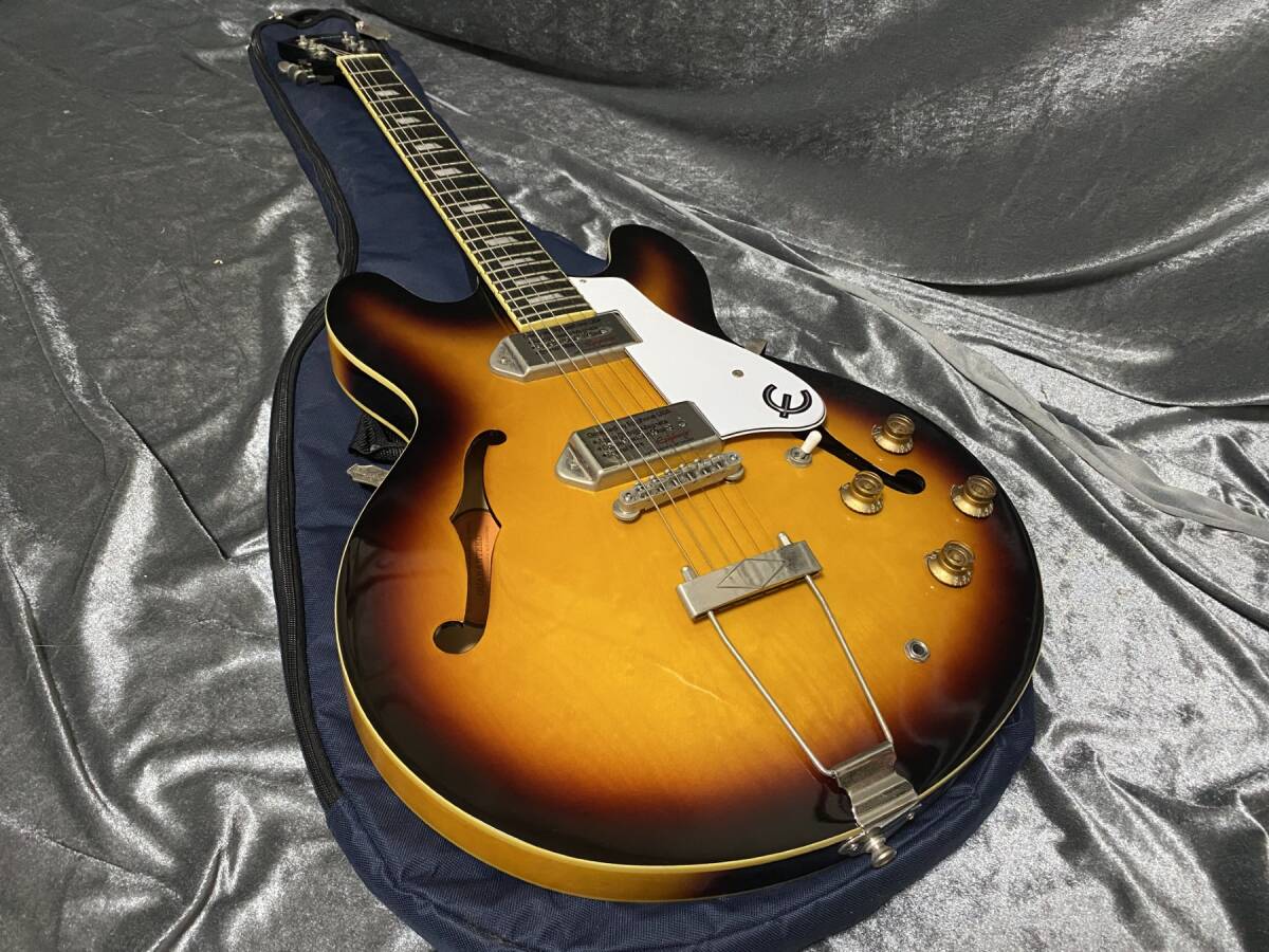 Epiphone - 2017年製 Epiphone CASINO カジノ セミアコ定番の名