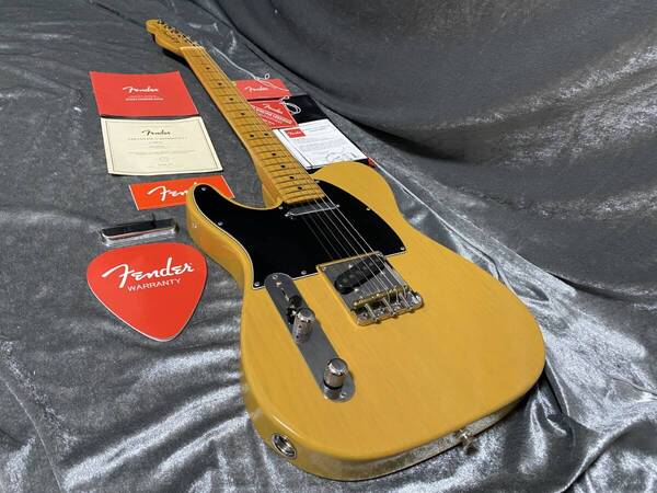 送料無料 左利き用 美品 2021年製 Fender USA American Professional II Telecaster アメプロ2 ハードケース付き! 即決特価!