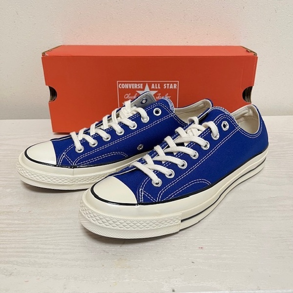 新品★コンバース/70's オールスター/チャックテイラー★ブルー/US9.0/JPN27.5★CT70
