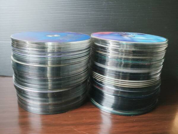送料無料 CD DVD 大量 ディスクのみ まとめて150枚程度