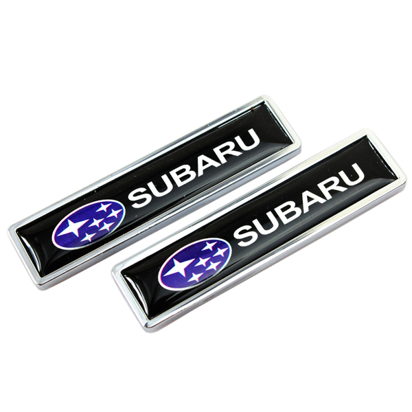【ゆうパケット送料込】【2個セット】SUBARU エンブレムプレート