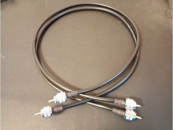 同軸ケーブル 2本 5DFB 1m 両端 MP MP-MP PVC アマチュア 無線通信用 FBケーブル 5D-FB 50Ω アマチュア無線