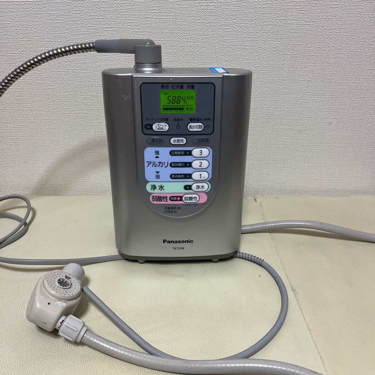パナソニック 浄水器 TK7208 カートリッジ付き - メルカリ