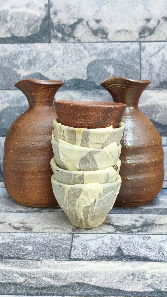 信楽焼中高の祖　高橋春斉　作　湯呑 Kotoku-in