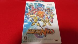 Wii スーパーロボット大戦NEO バンプレスト レトロゲーム 任天堂 スパロボ シミュレーションRPG
