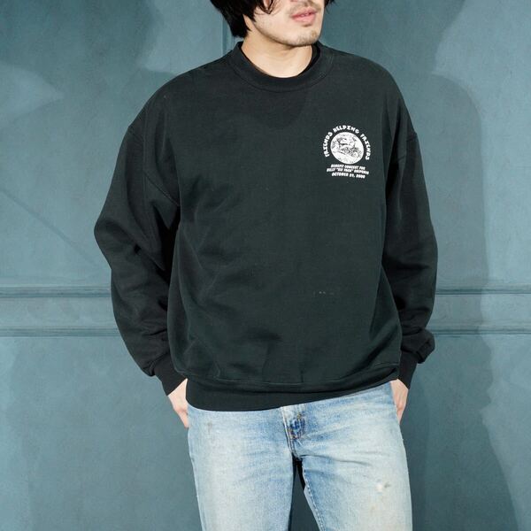 90's USA VINTAGE BATTLE OF THE BANDS BACK PRINT DESIGN SWEAT SHIRT/90年代アメリカ古着バックプリントデザインスウェット