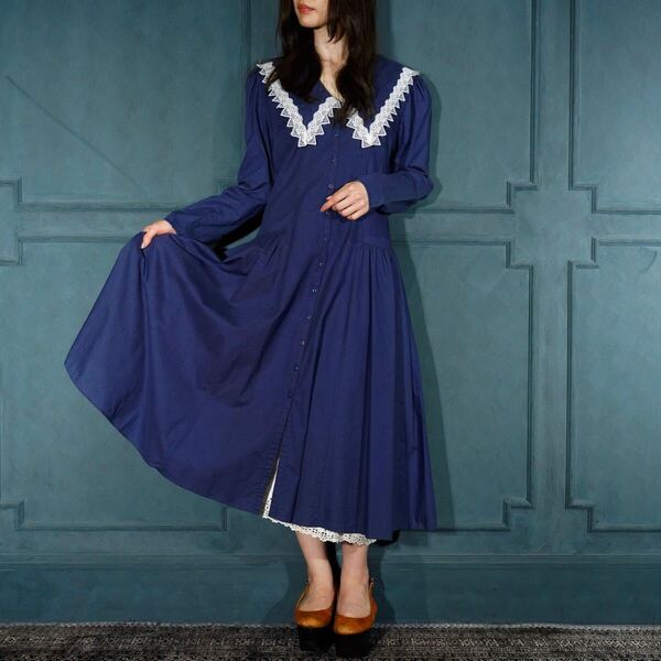 *SPECIAL ITEM* USA VINTAGE GUNNE SAX SAILOR DESIGN ONE PIECE/アメリカ古着ガニーサックスセーラーデザインワンピース