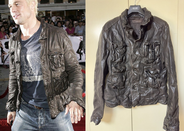NEIL BARRETT ニール・バレット バッファローレザージャケット /Sz M 水牛革 ブラッドピット着用モデル