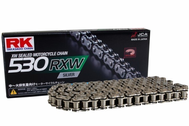 RK цепь SV530R-XW-130La-ruke- Japan серебряный клепание joint приложен бесплатная доставка 