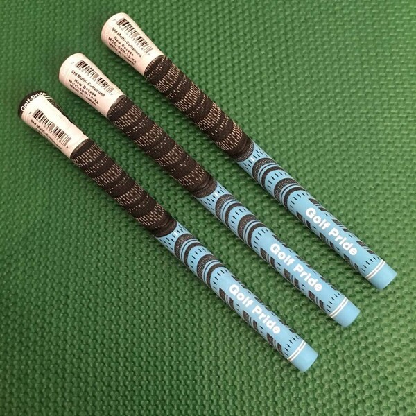 ライトブルー3本 Golf Pride NEW DECADE MCC 60R バックライン無し★