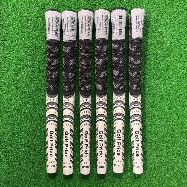 ホワイト6本 Golf Pride NEW DECADE MCC 60R バックライン無し 【送料無料1〜2日発送】ゴルフプライドMCC