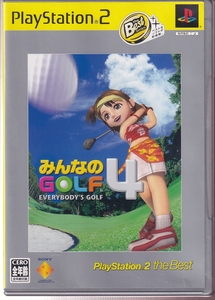 DA★中古ゲーム★PS2★みんなのGOLF4 PlayStation 2 the Best★SCPS-19319