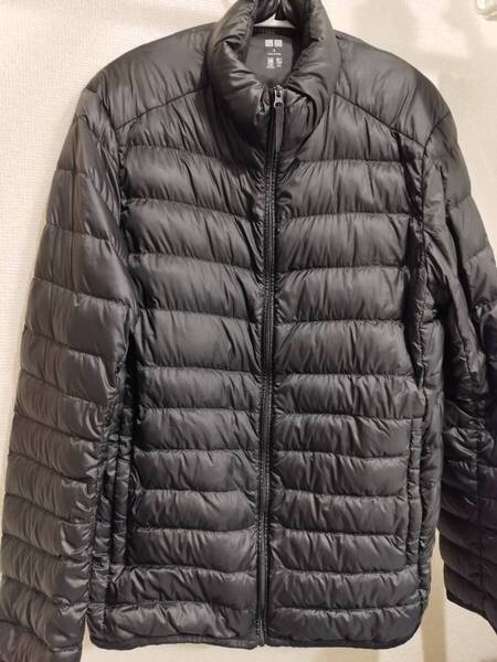中古 UNIQLO ユニクロ ウルトラライトダウンジャケット ブラック メンズ S