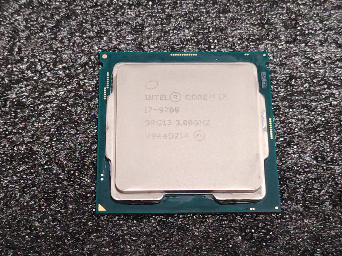 動作確認済】CPU Intel Core i7-9700 CPU