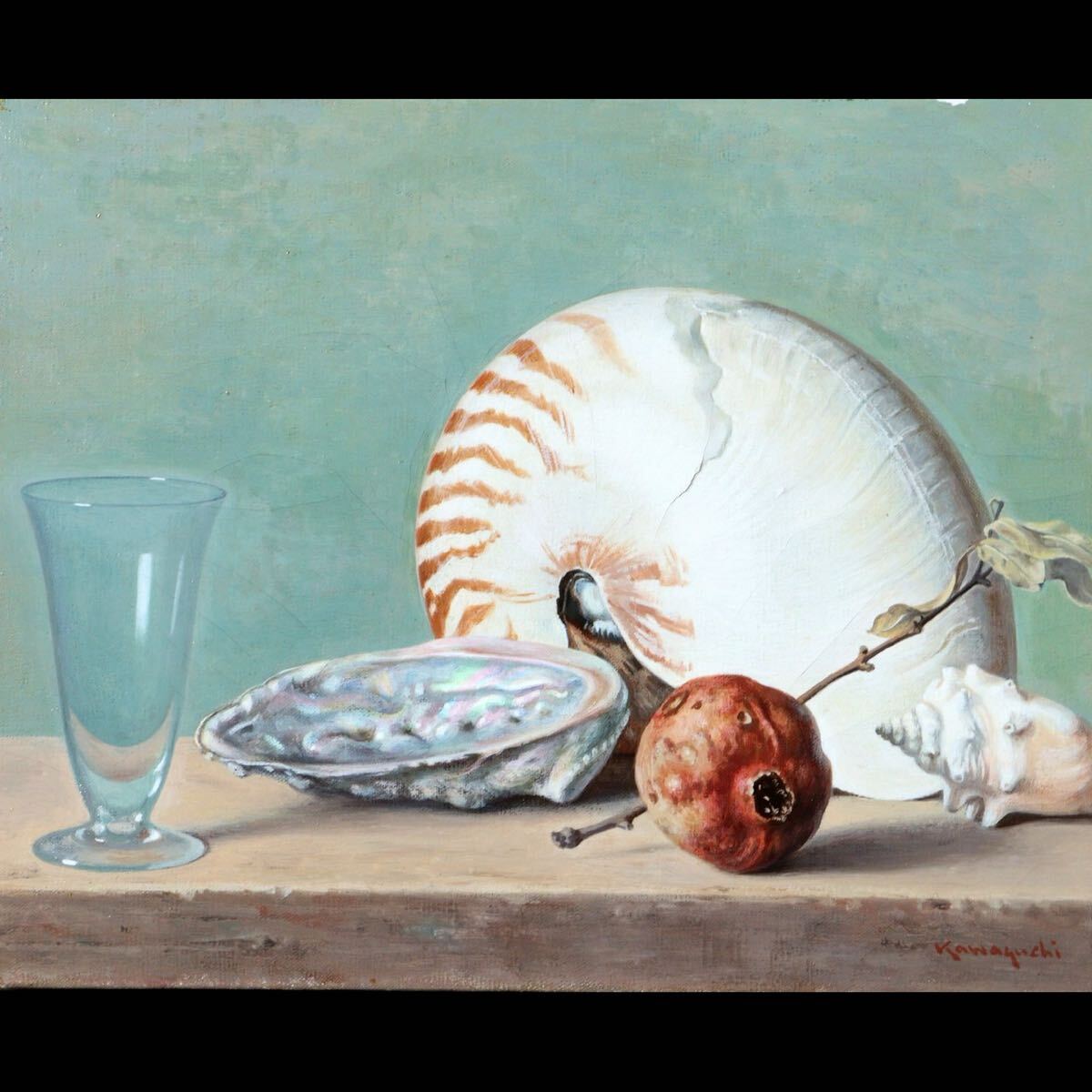 Yahoo!オークション -「川口」(自然、風景画) (油彩)の落札相場