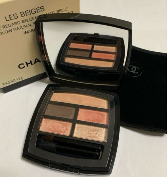 CHANEL シャネル レ ベージュ パレット ルガール ウォーム アイシャドウ