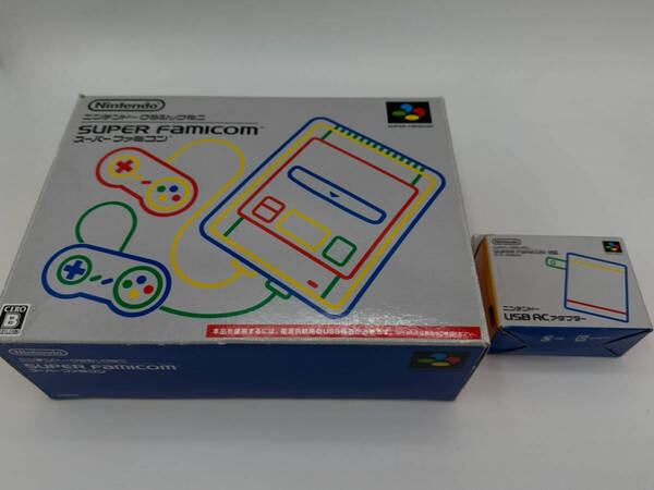 送料無料 ニンテンドークラシックミニ スーパーファミコン + USB ACアダプター付き 動作確認済み 任天堂