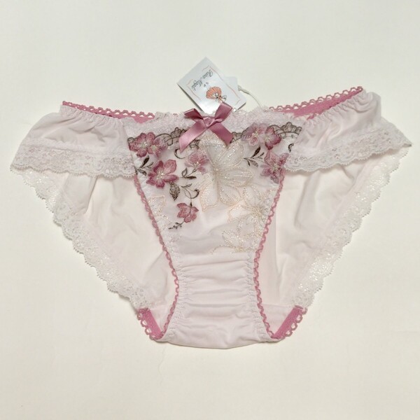 【送料無料】Risa Magli リサマリ フルバックショーツ パンティ ピンク 新品【即決】
