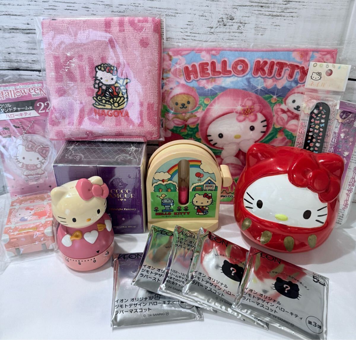☆希少！レトロ ハローキティ ぬいぐるみ 3点セット 90s 激レア