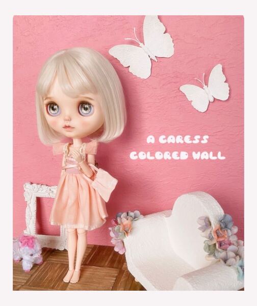 ミニチュア ドールハウス 背景ボード 壁 床 ブライス リカちゃん 1/6 家具 オビツ 棚 机 ドール ドール家具 カスタムブライス