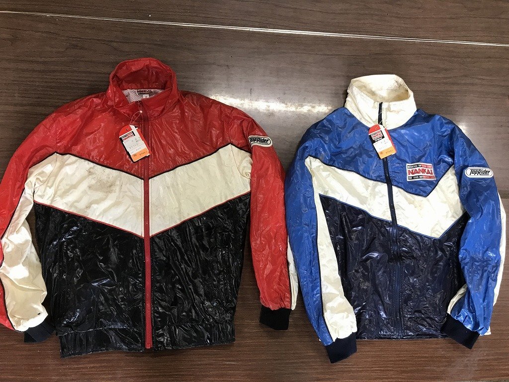 NANKAI バイク用ジャケット Lサイズ 赤白 【中古】 Yahoo!オークション -「南海レーシング」(男性用) (ジャケット