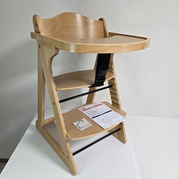 【美品】KATOJI カトージ プレミアムベビーチェア 22947 ①
