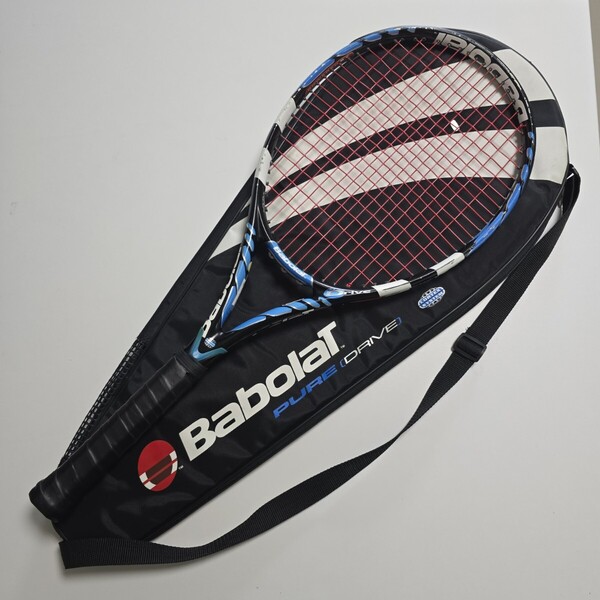 BabolaT バボラ 硬式テニスラケット PURE DRIVE バッグ付き①
