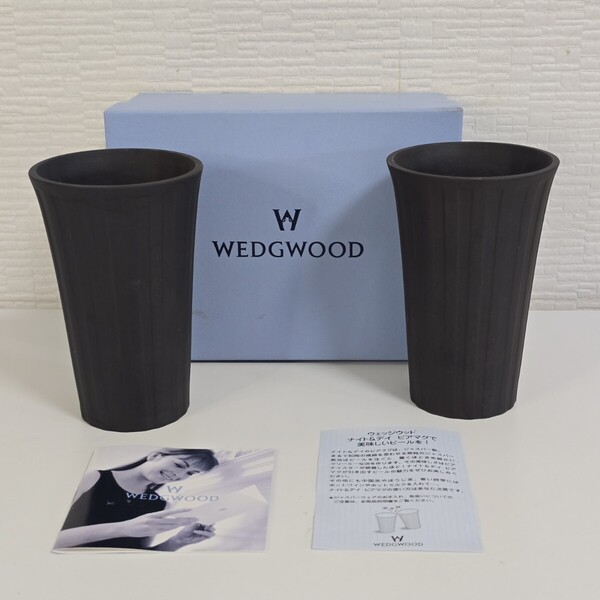 WEDGWOOD ウェッジウッド NIGHT AND DAY ナイト&デイ ペアビアマグ/タンブラー M①